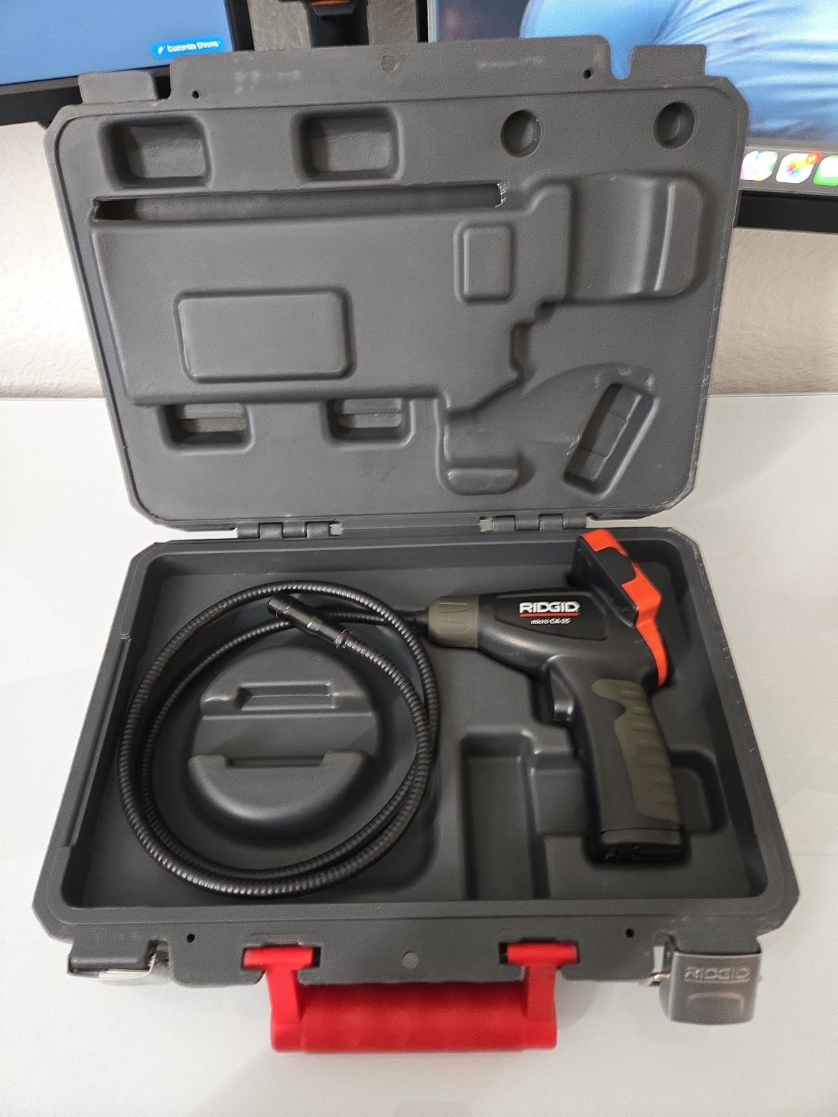 RIDGID Micro CA25 Inspection Camera-/ Missing  Attachments