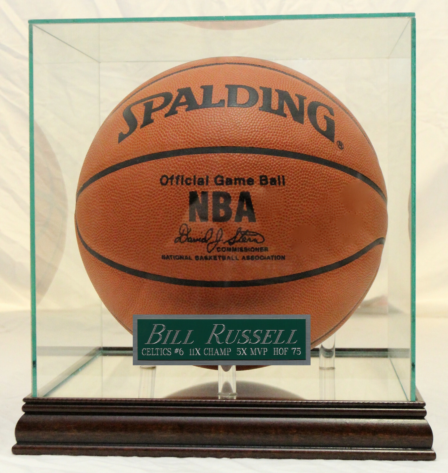 DAVE COWENS BOSTON CELTICS NAMEPLATE FOR AUTOGRAPHED SIGNED BASKETBALL-PHOTO