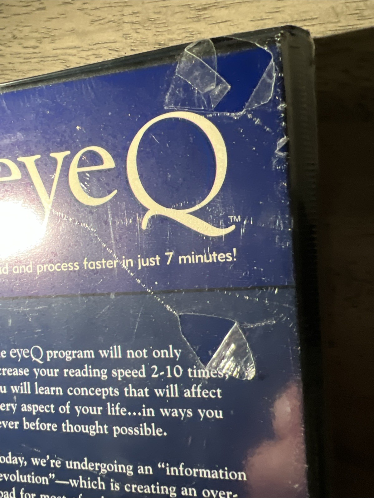 Eye Q Infinite Mind Speed Reading CD Brain Enhancement PC Software NEW SEALED