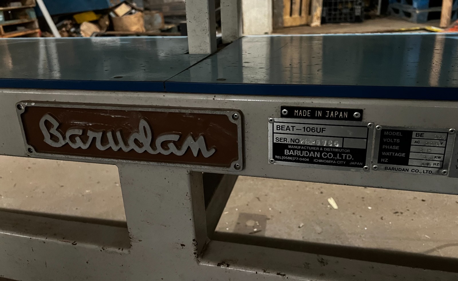 BARUDAN 6 HEAD EMBROIDERY MACHINE - 5 NEEDLE