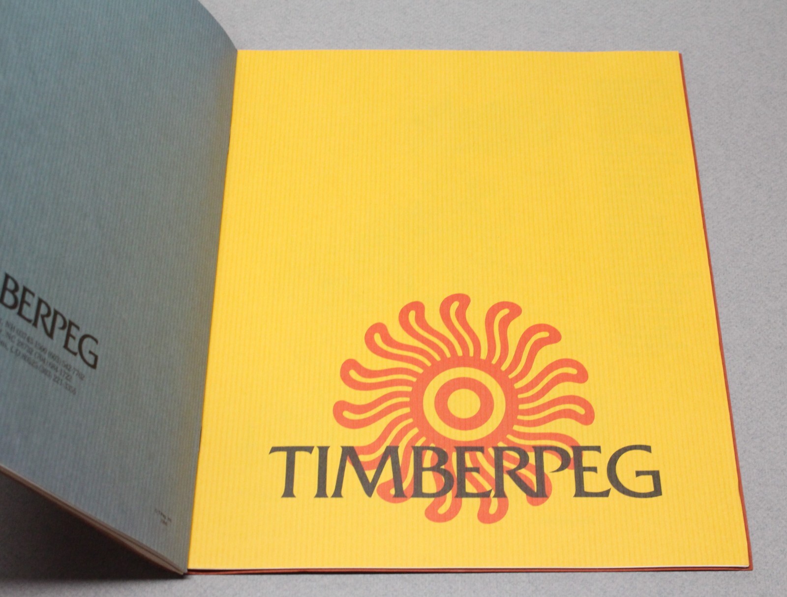 Timberpeg Homes 1980s Catalog / Design Portfolio