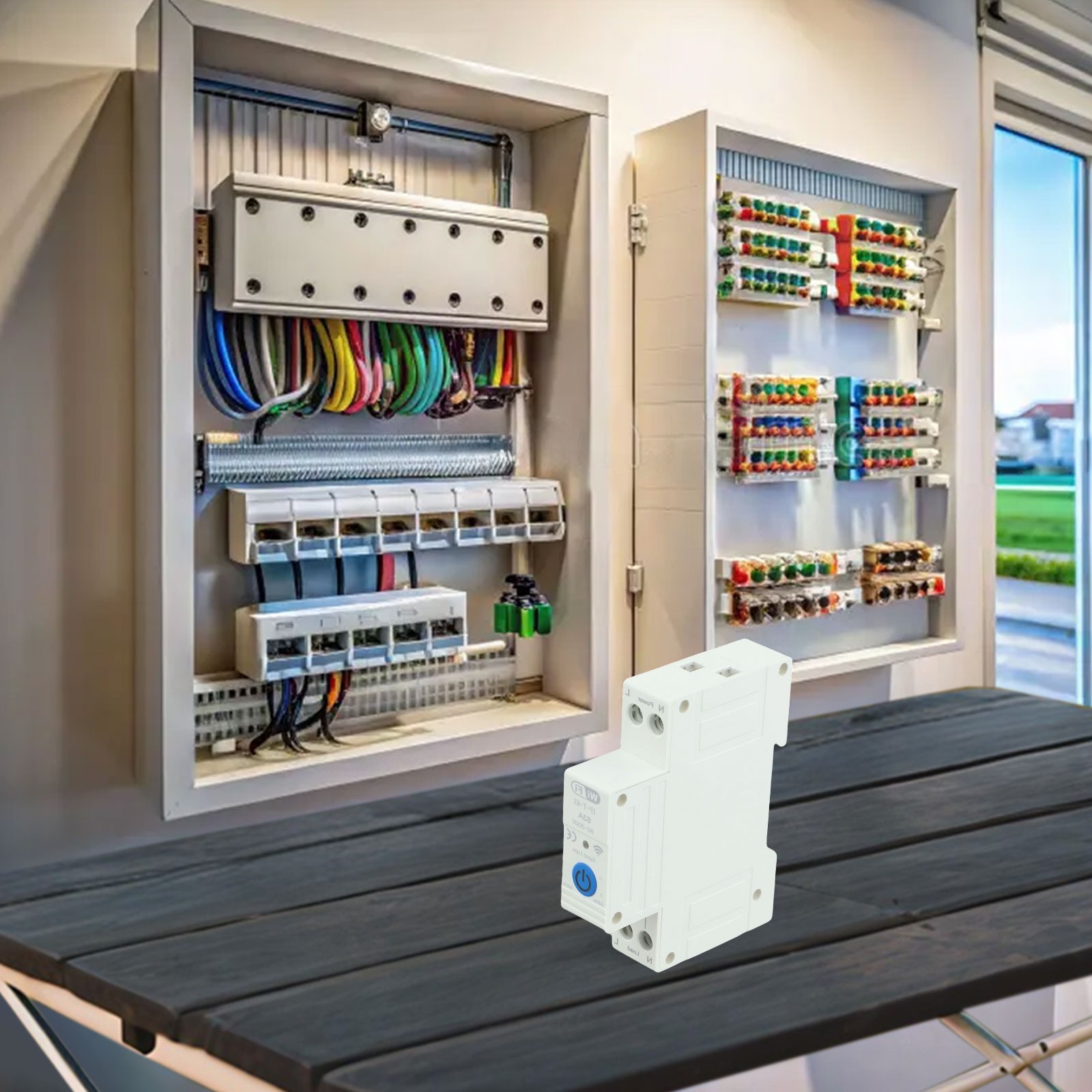 Voice-Controlled Breaker Electrical Safety Device Hands-Free Operation