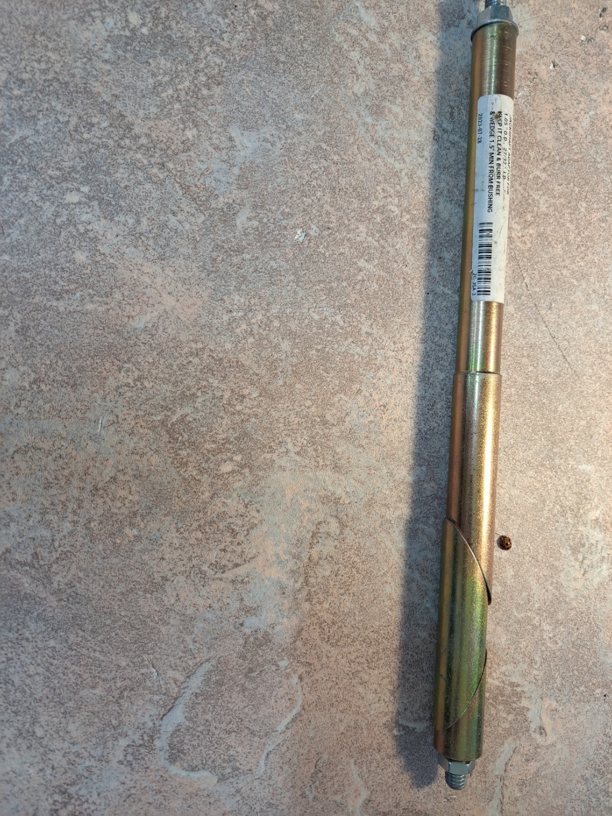 Belimo ZG-JSA-3 1.05" Diameter Jackshaft Adaptor, 12" Long, For Actuator