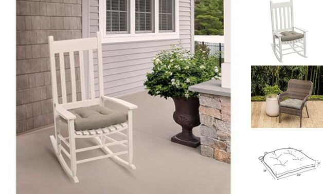 Arden earthFIBER Outdoor Plush Wicker Chair 18 x 20 2 Sandbar Taupe Texture