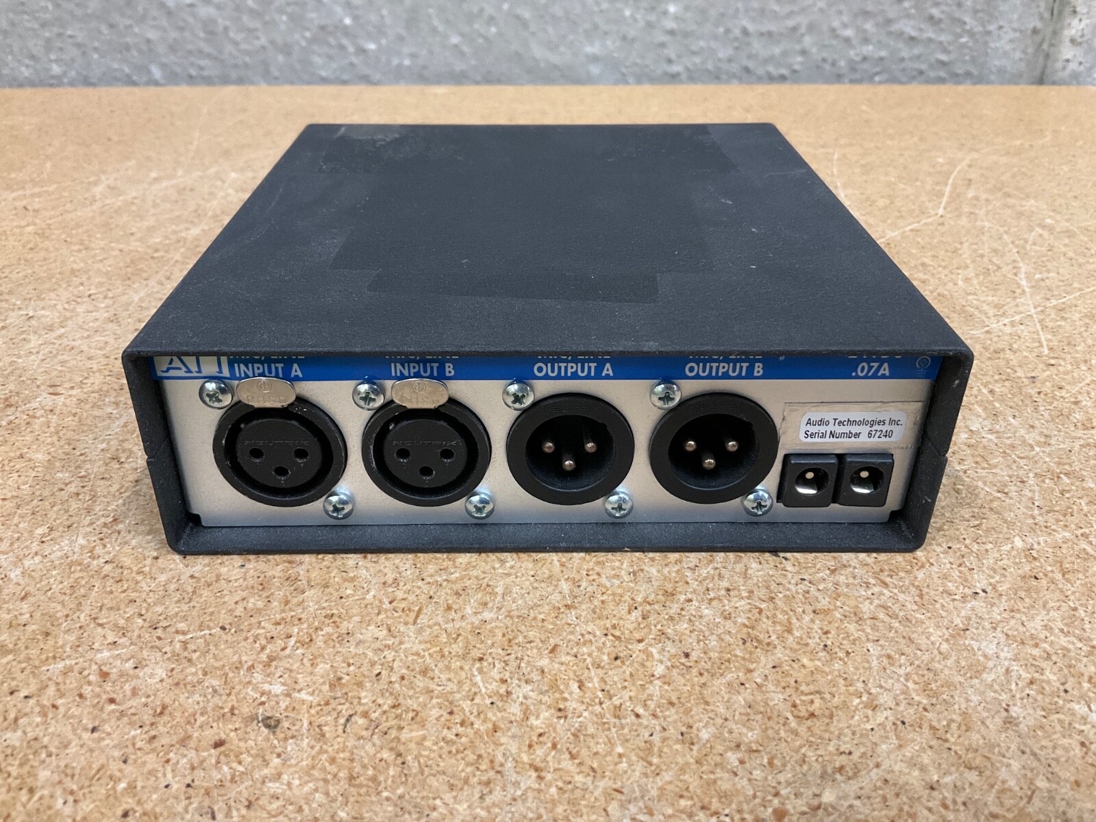 ATI ML200 Dual Mic to Line Amplifier