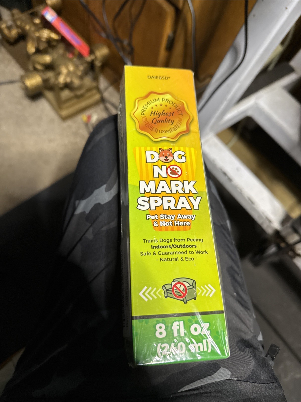 OAIEGSD 8 Ounce Dog Anti Marking No Mark Spray | Puppy House Training Natrual Nw