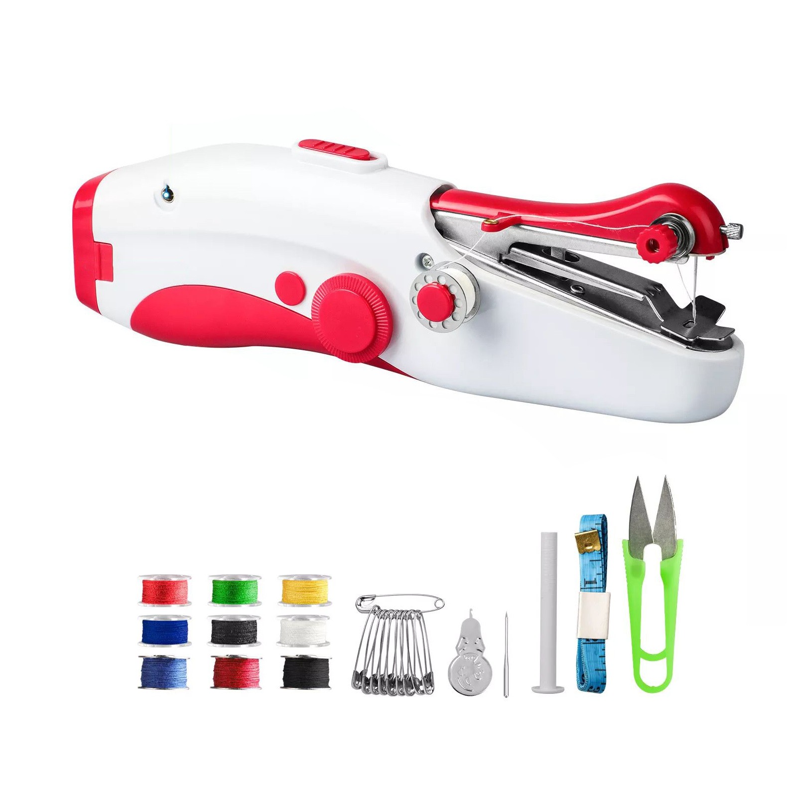 New Lightweight Portable Mini Compact Handheld Sewing Machine Accessories Kit