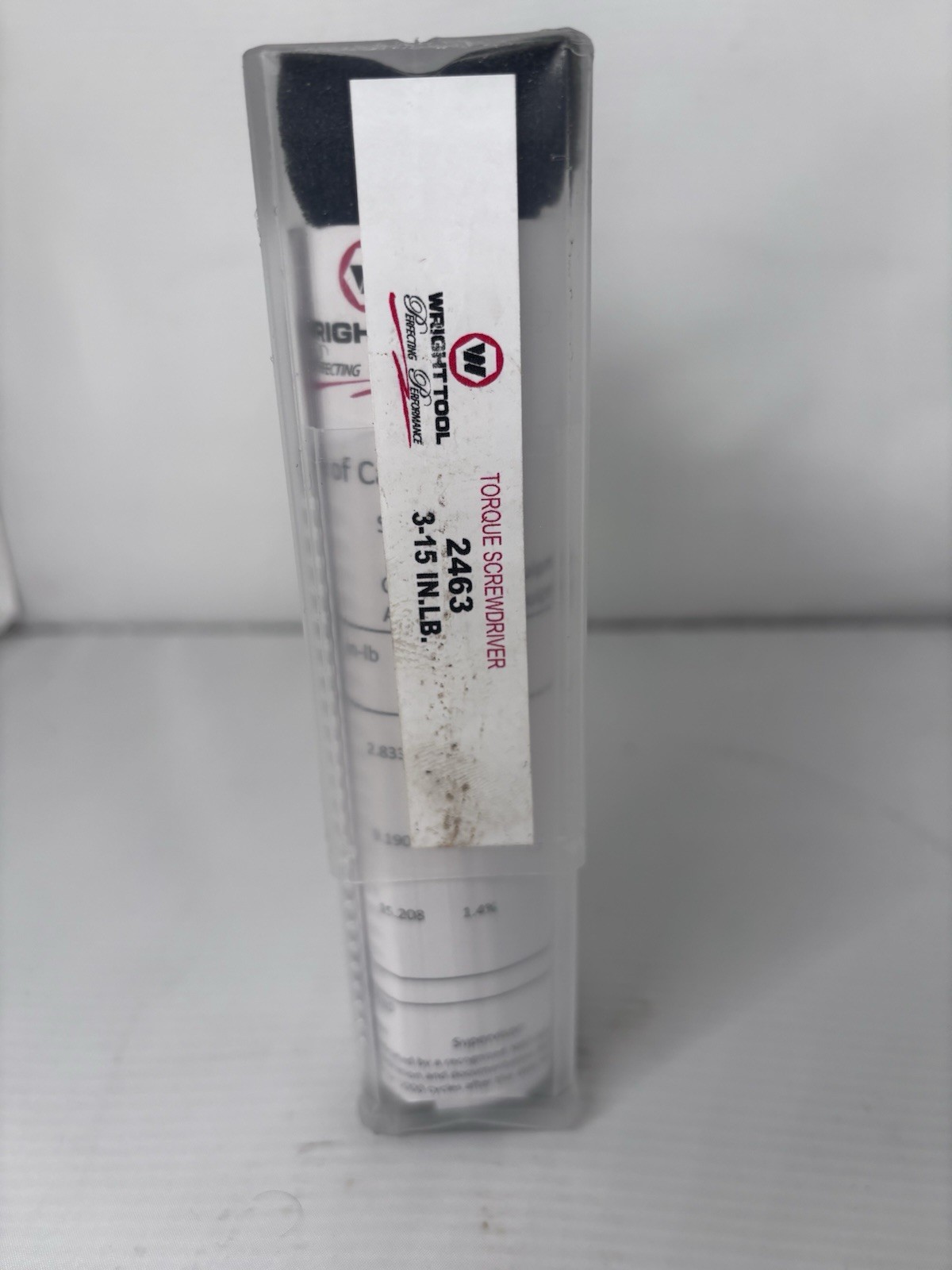 Wright Tool 2463 Micro Adjustable Torque Screwdriver Precision Torque Driver Usa