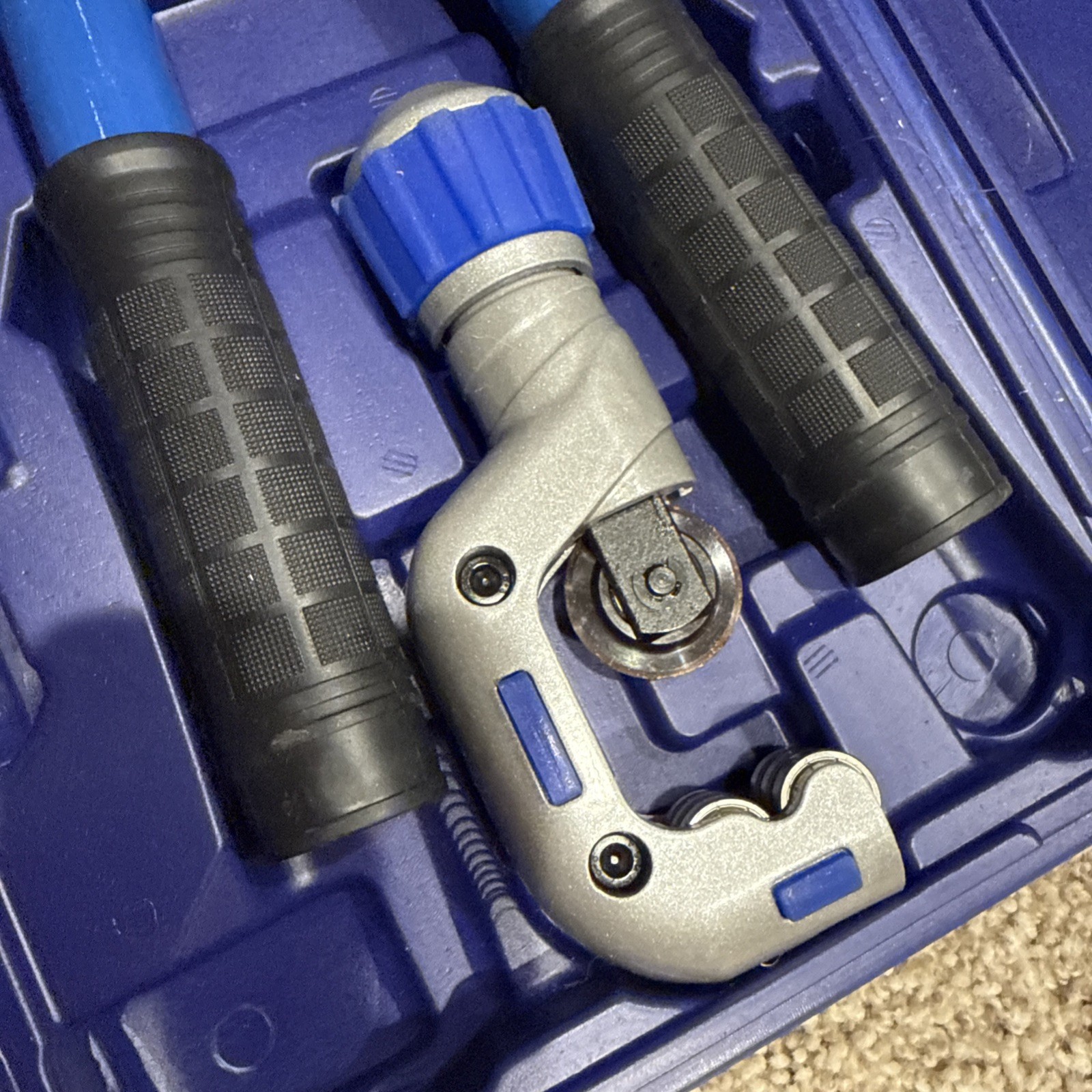 Propress Tool for Copper Pipe – Copper Pipe Crimping Tool with 1/2", 3/4", 1" Ja
