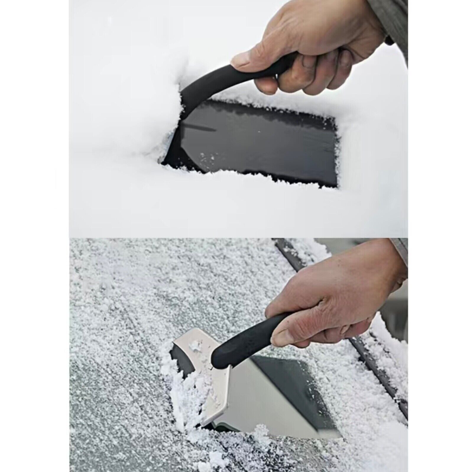 Car Window Windshield Ice Scraper Comfort Grip Handle Frost Clean Windscreen