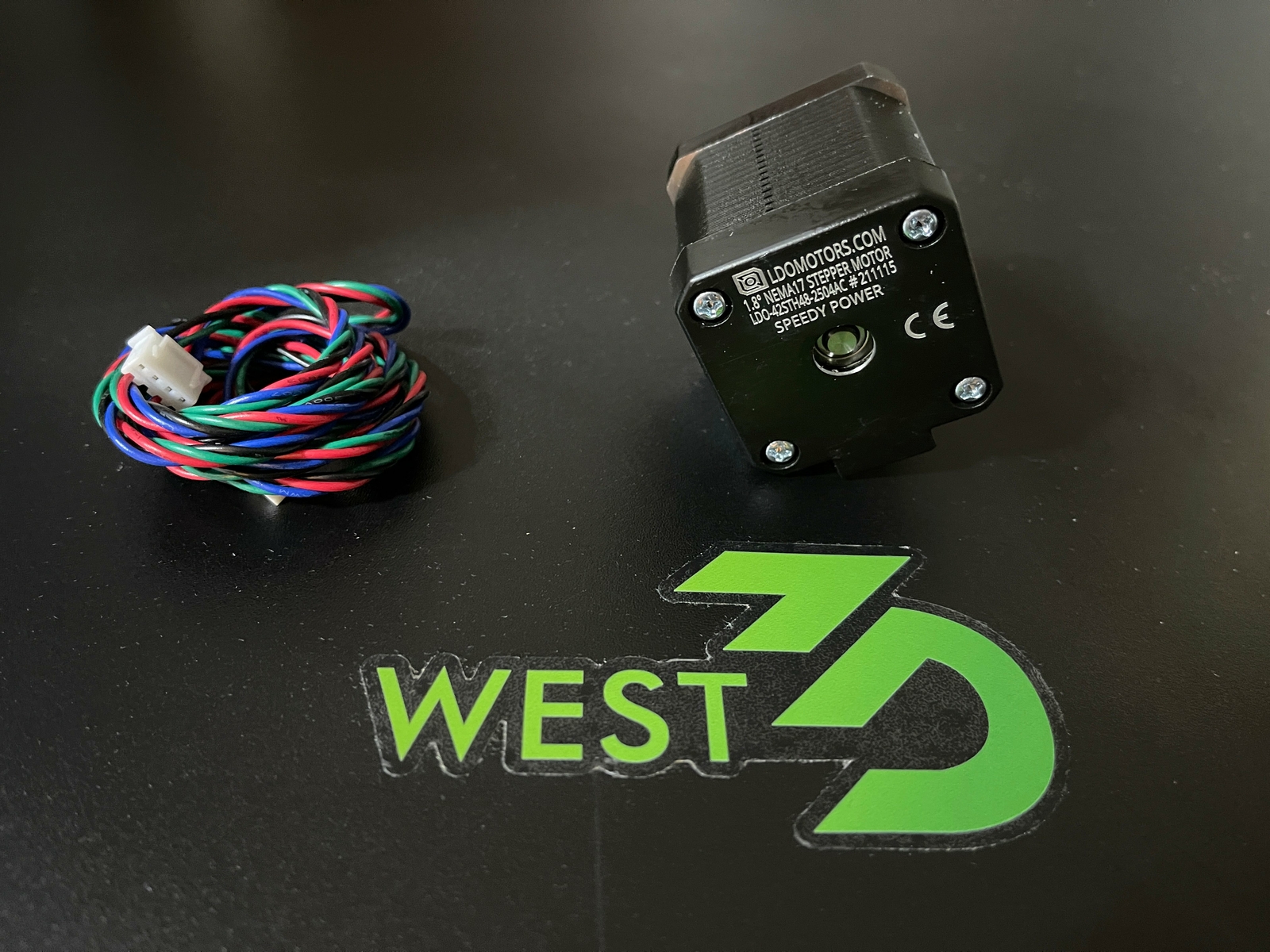 LDO Motors 42STH48-2504AH NEMA 17 Stepper Motor - High Performance High Temperat