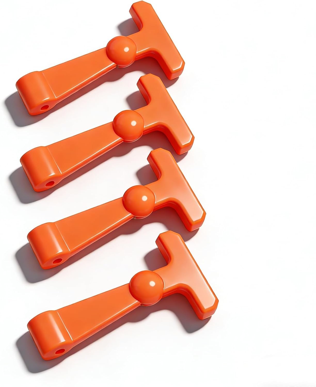 4x Heavy Duty Cooler Latches Replacement Rubber For YETI & RTIC Coolers Orange