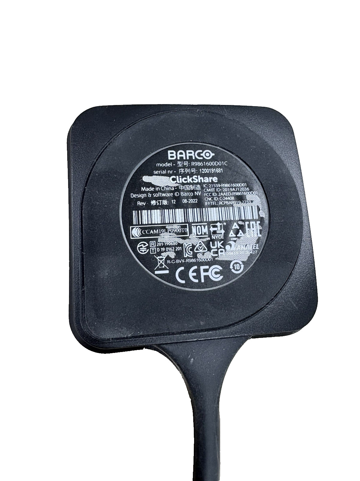 Barco ClickShare Button R9861600D01C