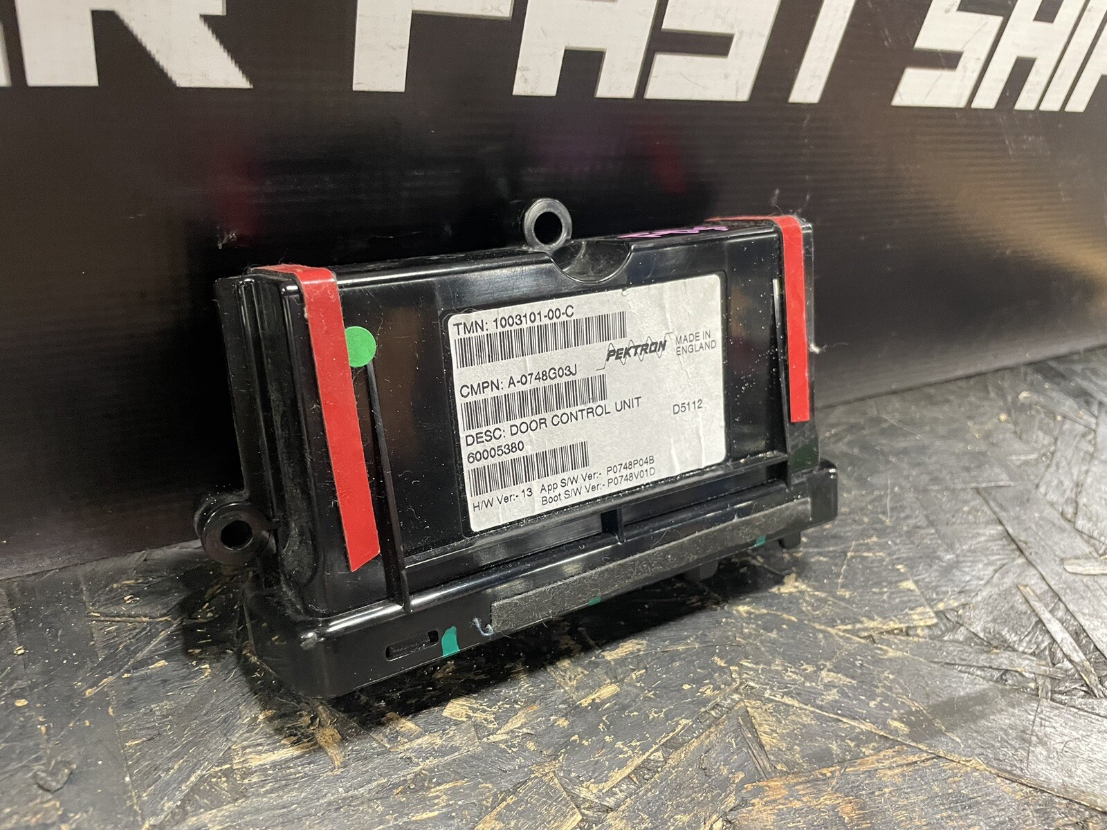 2012-2020 Tesla Model S Front Left or Right Door Control Module Unit 100310100C