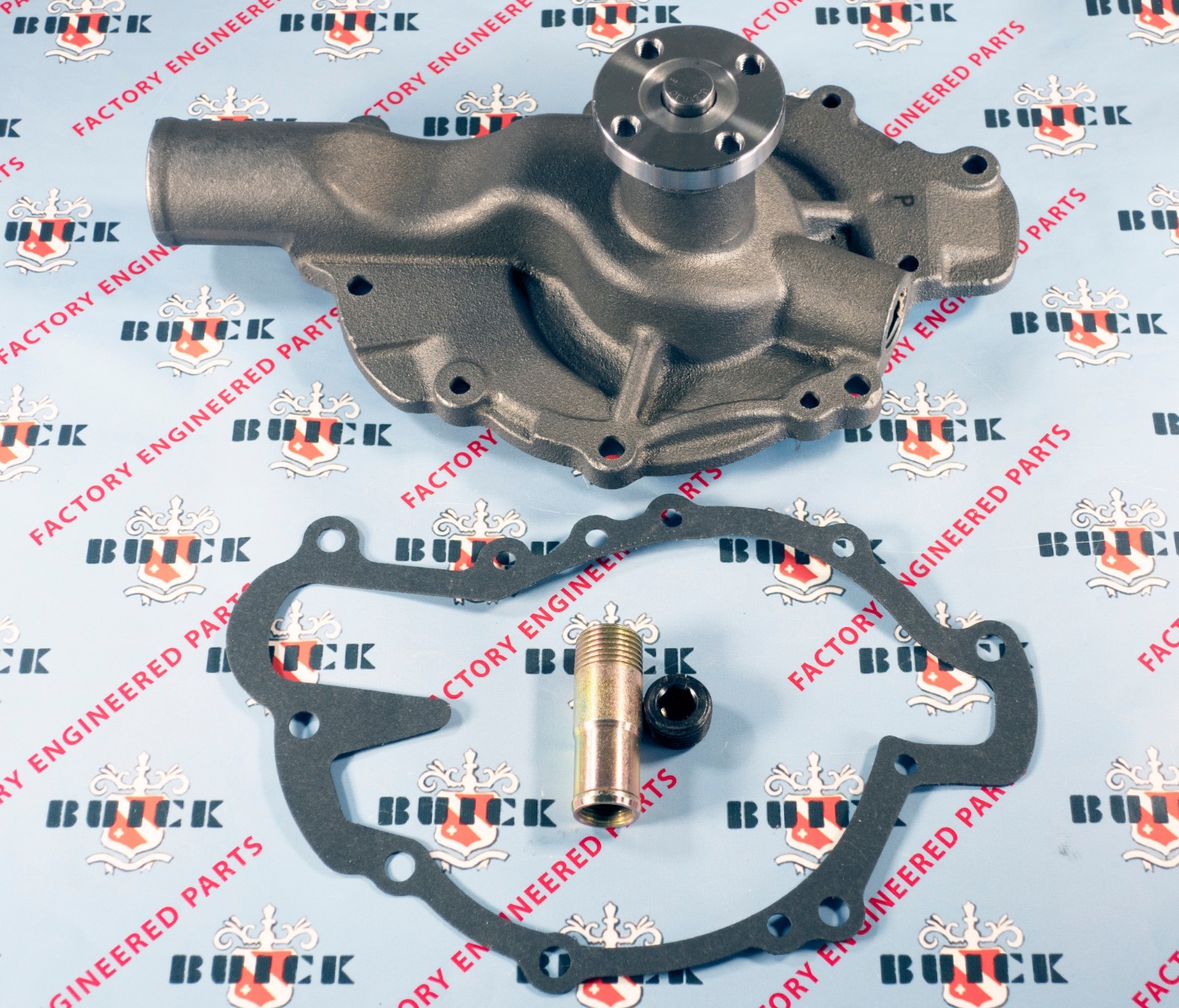 1957 - 1958 Buick V8 Water Pump with Gasket | 1392824, 1396560. Free Shipping