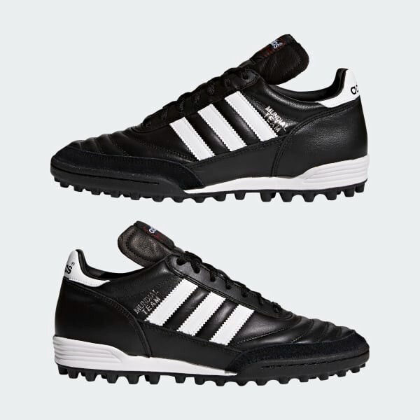 adidas Mundial Team Leather Mens Turf Soccer Shoes Black 019228 ✅Multiple Sizes