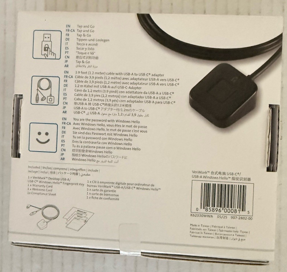 Desktop Fingerprint Key