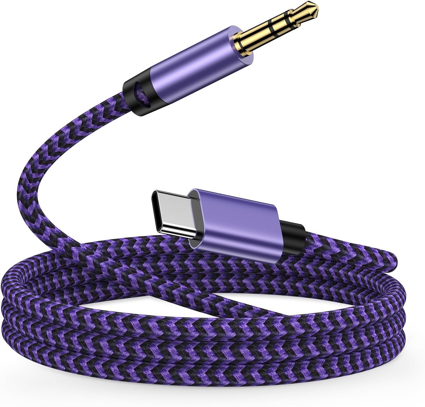 iPhone 16 17 Aux Cord for Car USB C to 3.5mm Headphone Jack Adapter 3FT Car Ster