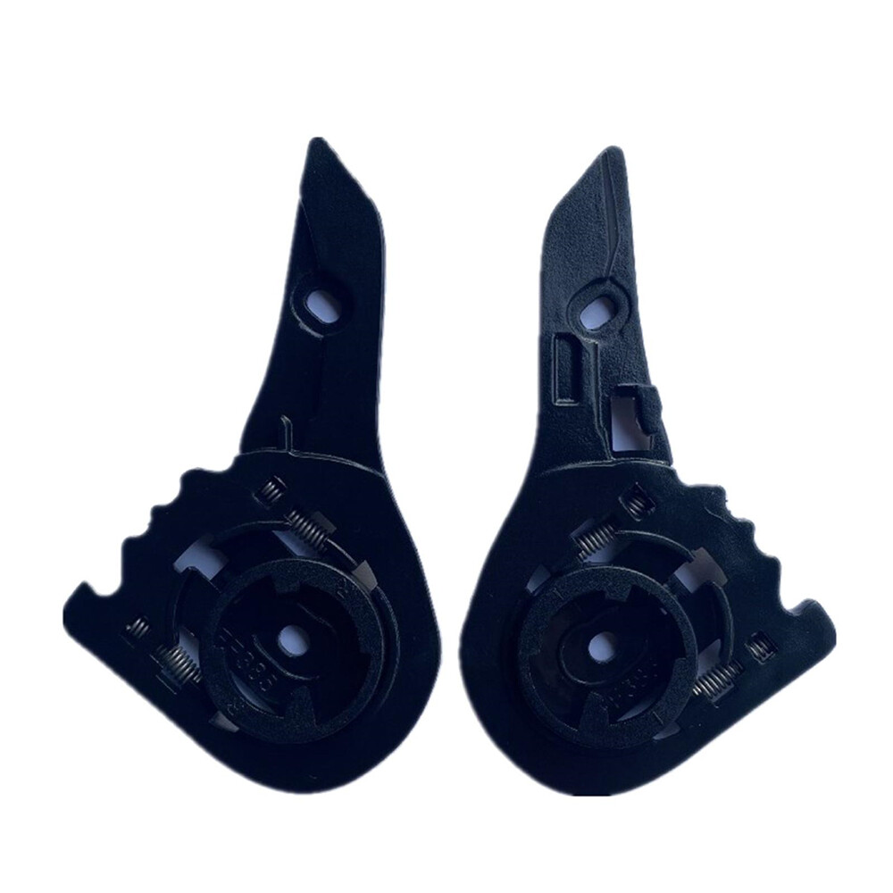 Pair Helmet Pivot Visor Base Plate Repair Set For LS2 FF358 FF385 F396 F387 F392