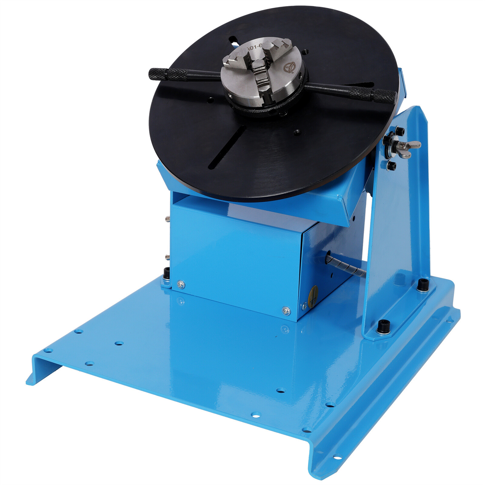 22LBS Rotary Welding Positioner 0-90° Welding Positioning Turntable Table