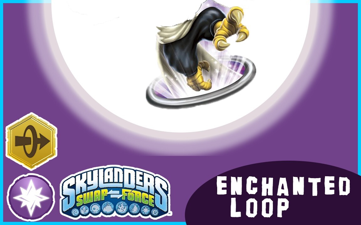 Skylanders Swap Force Enchanted Hoot Loop NFC Card FREE SHIPPING