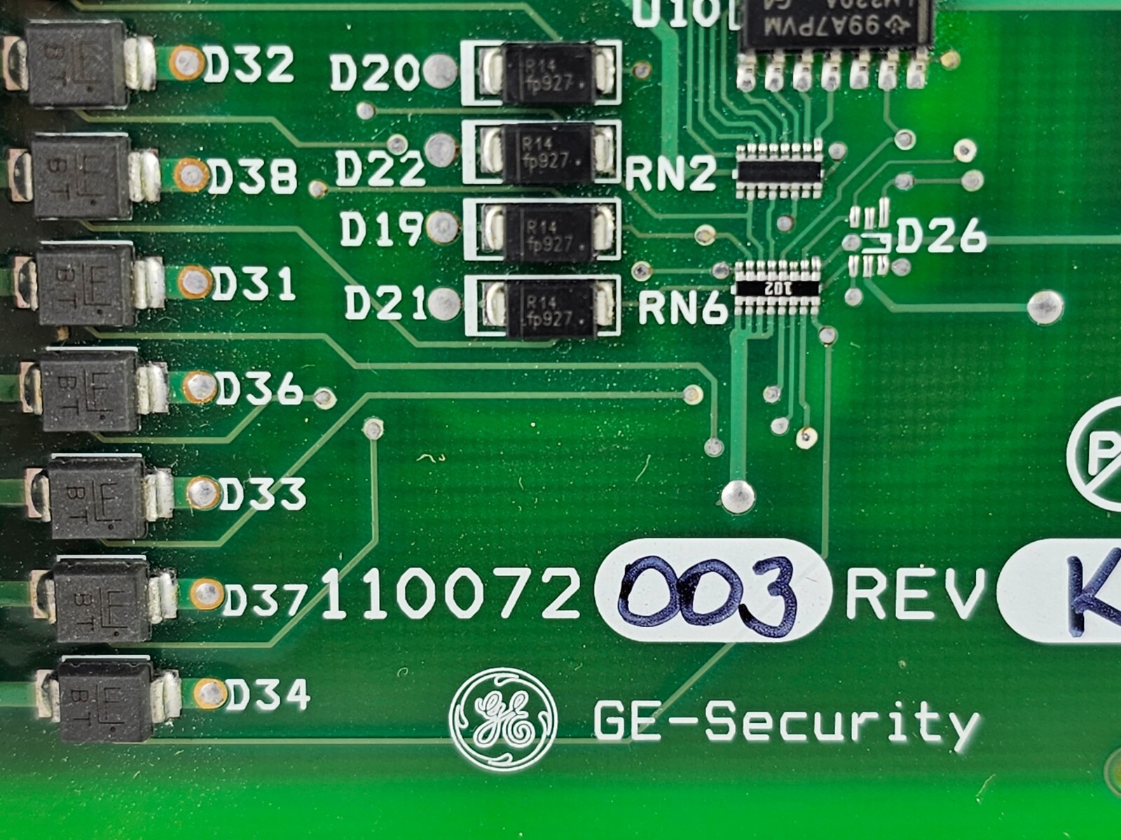 NEW UTC GE-Security 110072003 Supervised Digital Input Board Rev K