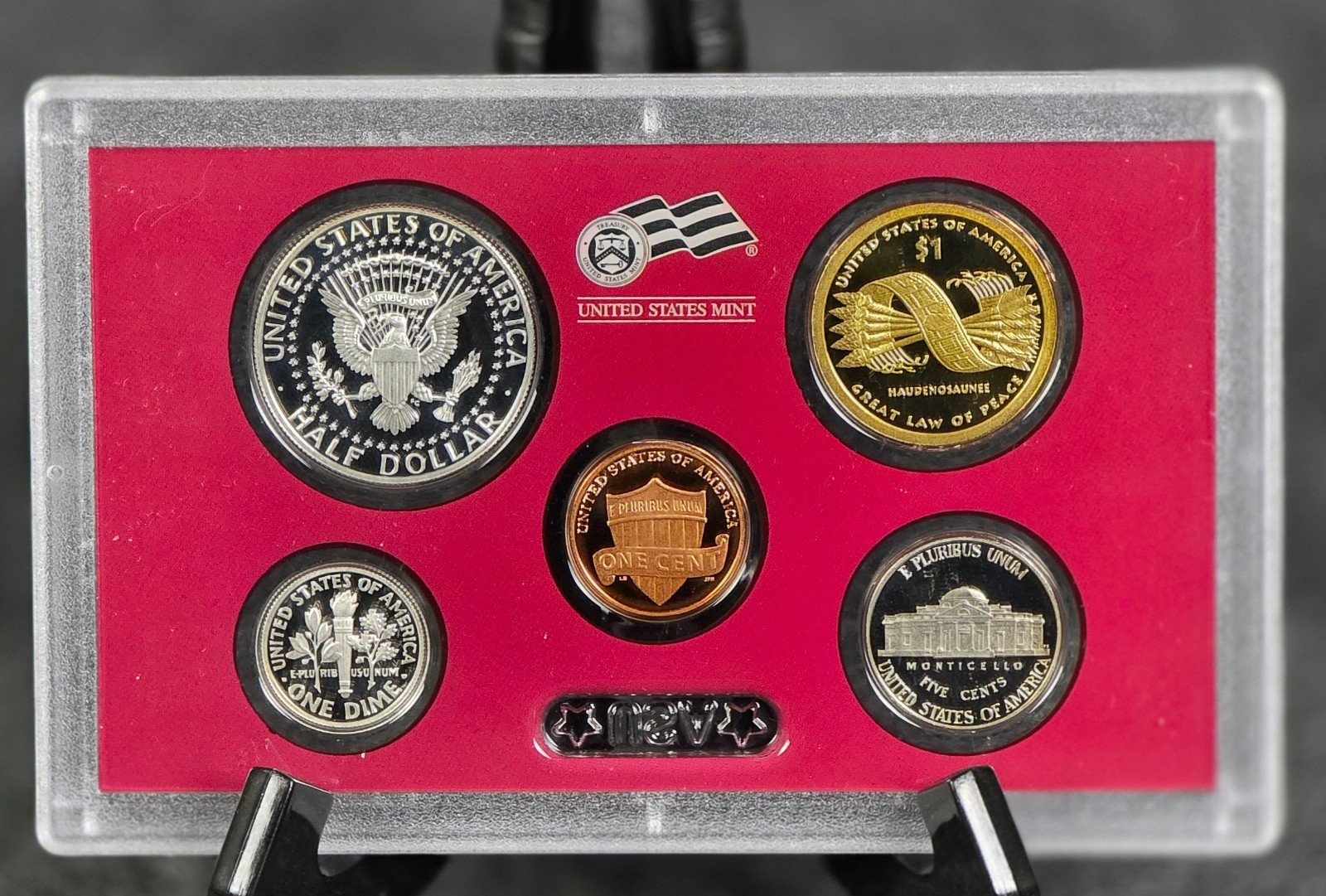 2010 Silver Proof Set U.S. Mint OGP and COA - 14 coins