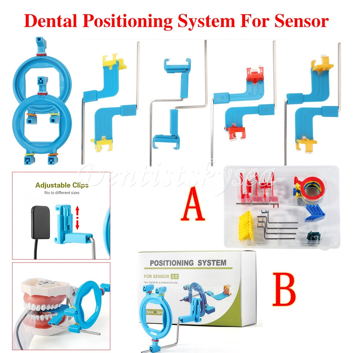 Dental X-Ray Positioner Digital Xray Sensor Holder Film Positioning System