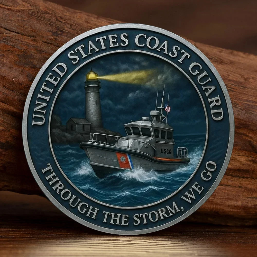 U.S. Coast Guard Commemorative Challenge Coin USCG Gifts