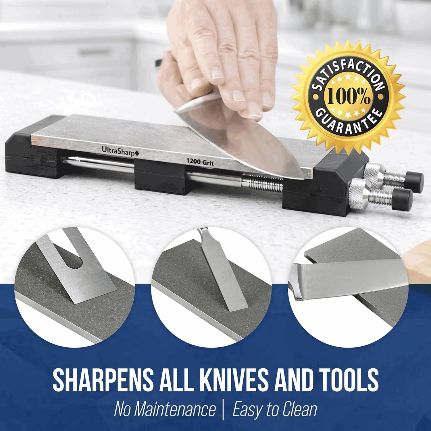 Ultra Sharp Ii Diamond Sharpening Stone Kit Coarse/medium/extra Fine