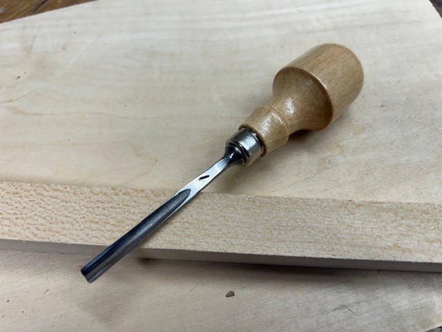 #7-5mm STUBAI/Austria Palm Style woodcarving whittling tool gouge chisel -NEW