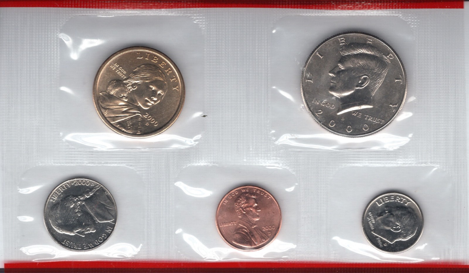 2000 d MINT PROOF SET