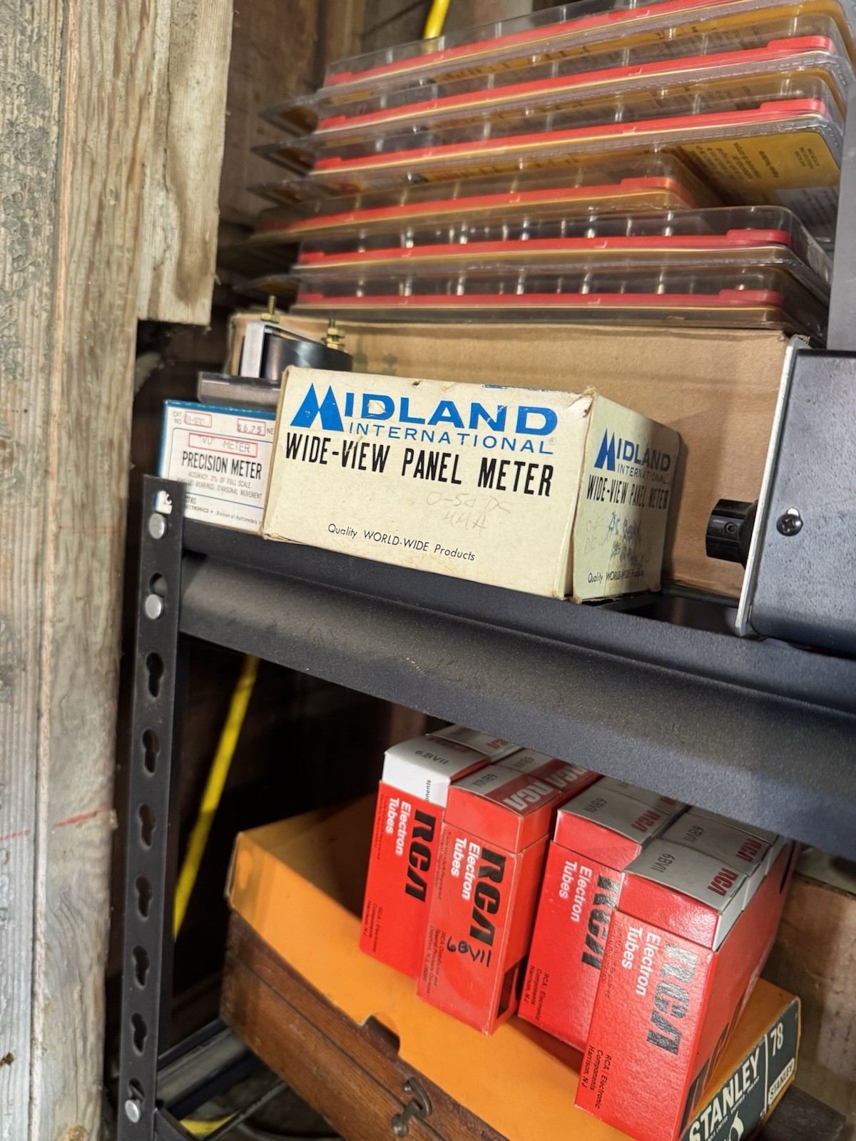 Midland Vintage Wide View Panel Meter 23-226
