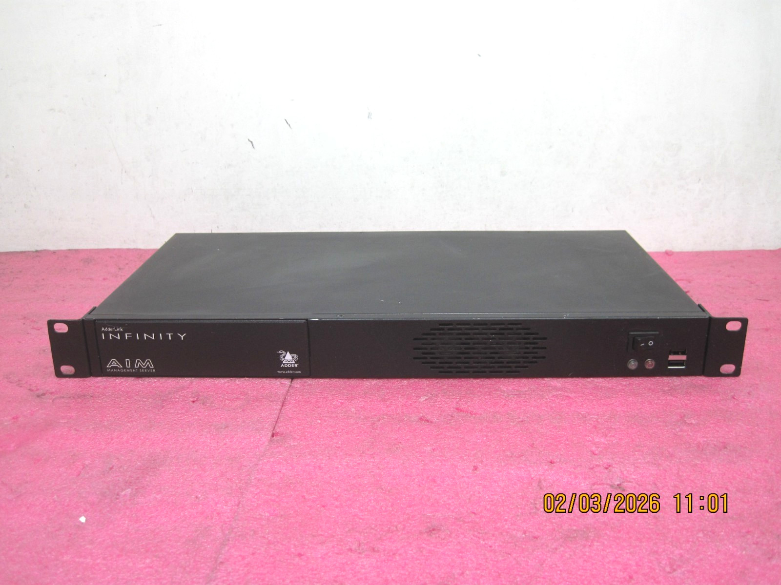 ADDERLink INFINITY Manager Device Includes 24-Channels Adder AIM-24 *READ* T9D11