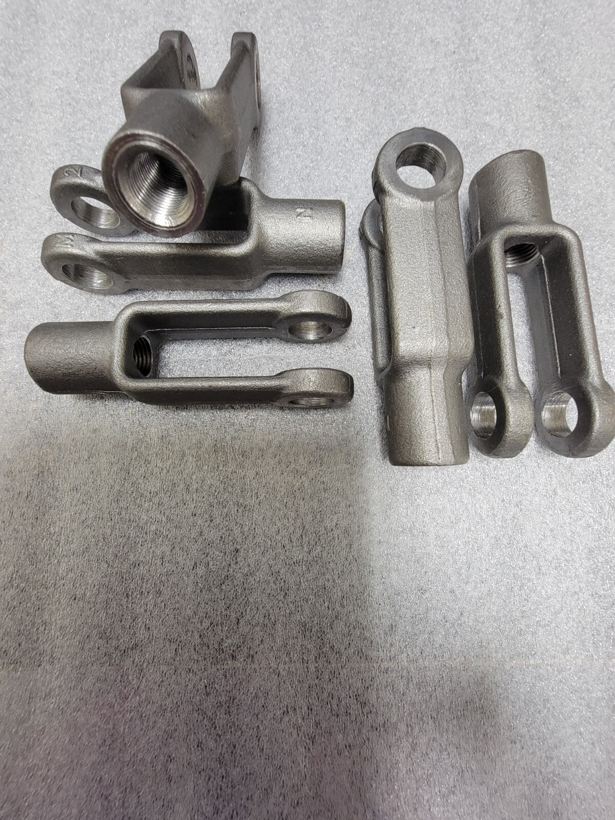 1/2"-20 YOKE ENDS, 1/2" DIA THRU-HOLE; QTY OF 2