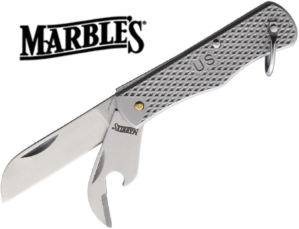 MARBLES - G.I. Utility Jack Knife - US ARMY GI Scout Issue - NEW