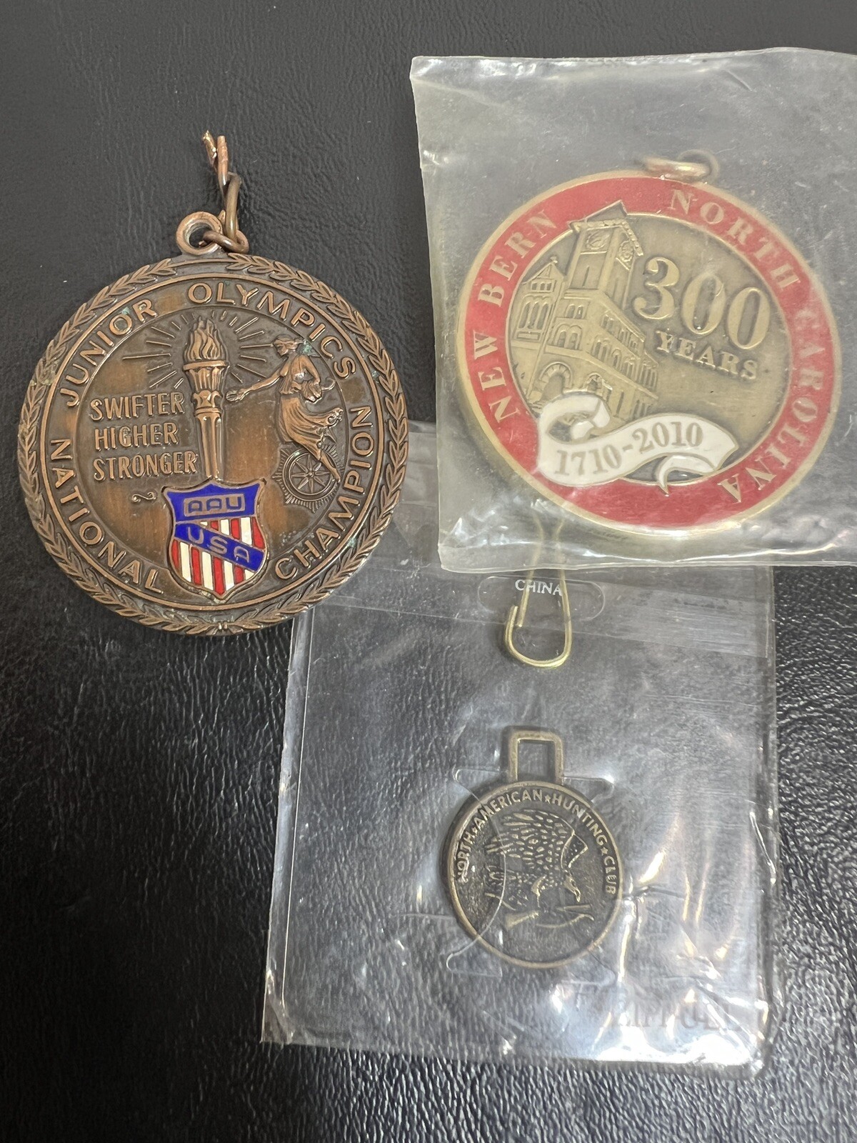 Vintage Lot Of 21 Coins Tokens Medals
