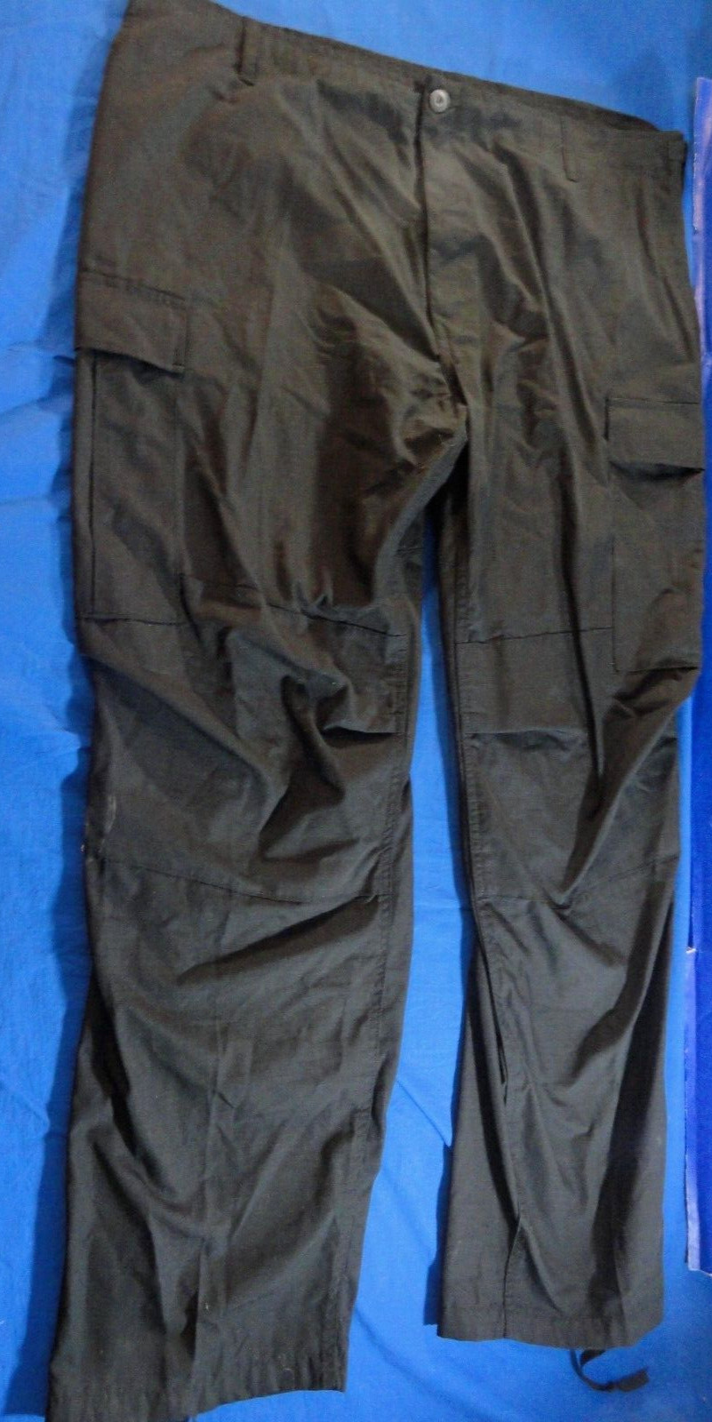 MIL-SPEC PLUS BLACK OPS NIGHT OPERATIONS BLACK TACTICAL COMBAT CARGO PANTS 3XLR