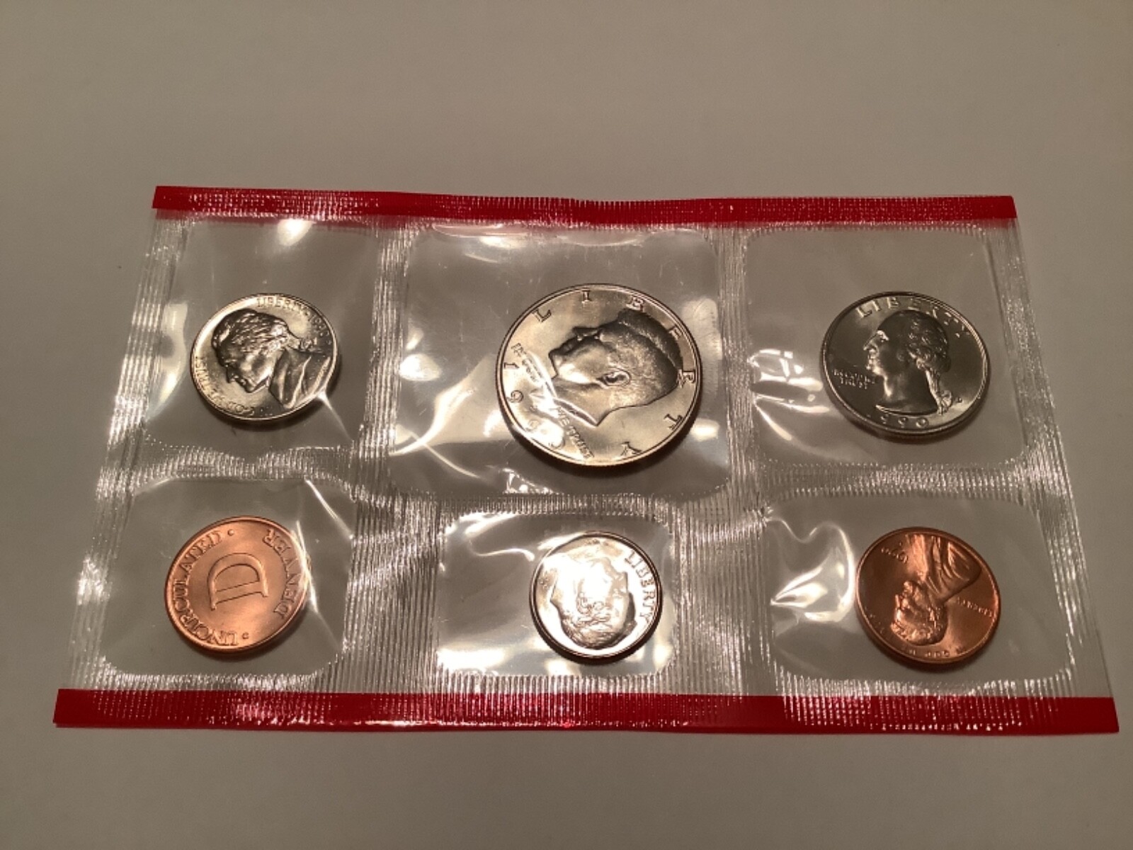 1990 US Mint Set Philadelphia Denver
