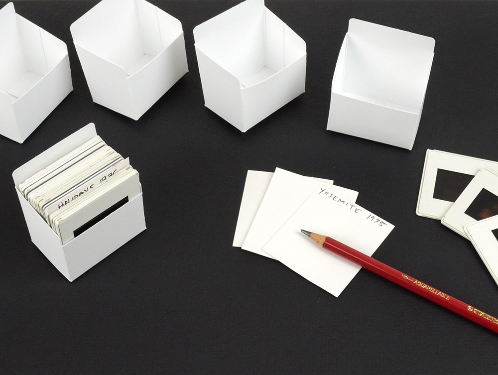 35mm Slide Tray Bin – Acid-Free Archival Storage – Pack of 24