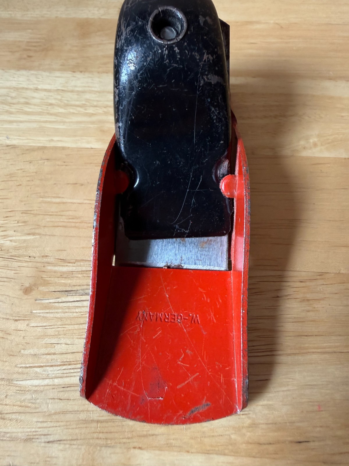 Vintage West Germany Planer Red