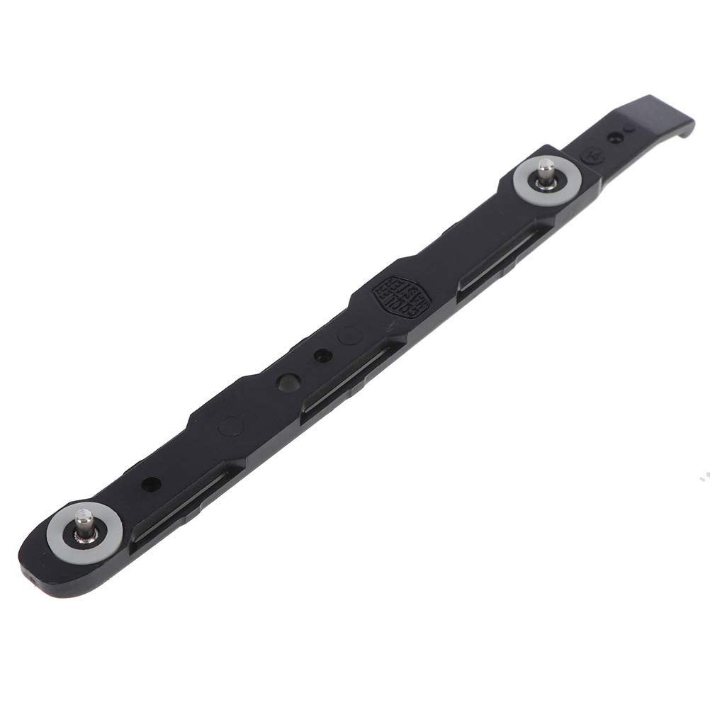 Eshylala 4 Pack Black Chassis Hard Drive Mounting Plastic Rails Durable...