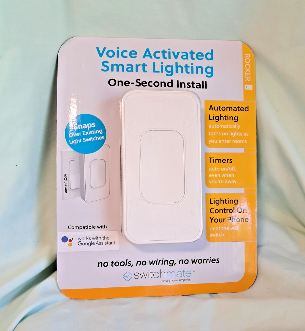 NEW  Sealed Switchmate Voice Activated Smart Lighting, Control On Your Phone