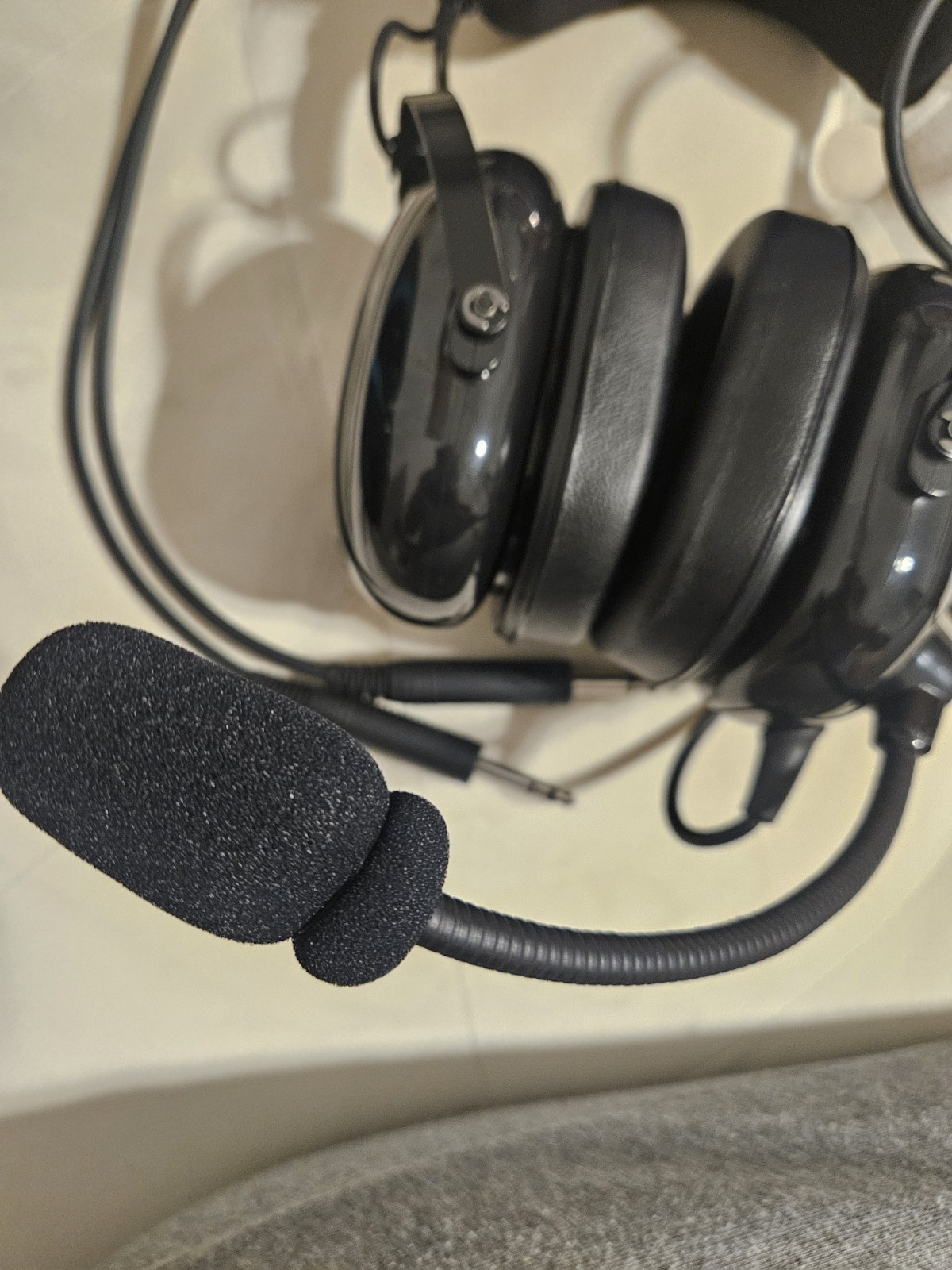 Aviation Headset for Pilots with Passive Noise Cancellation, NEW