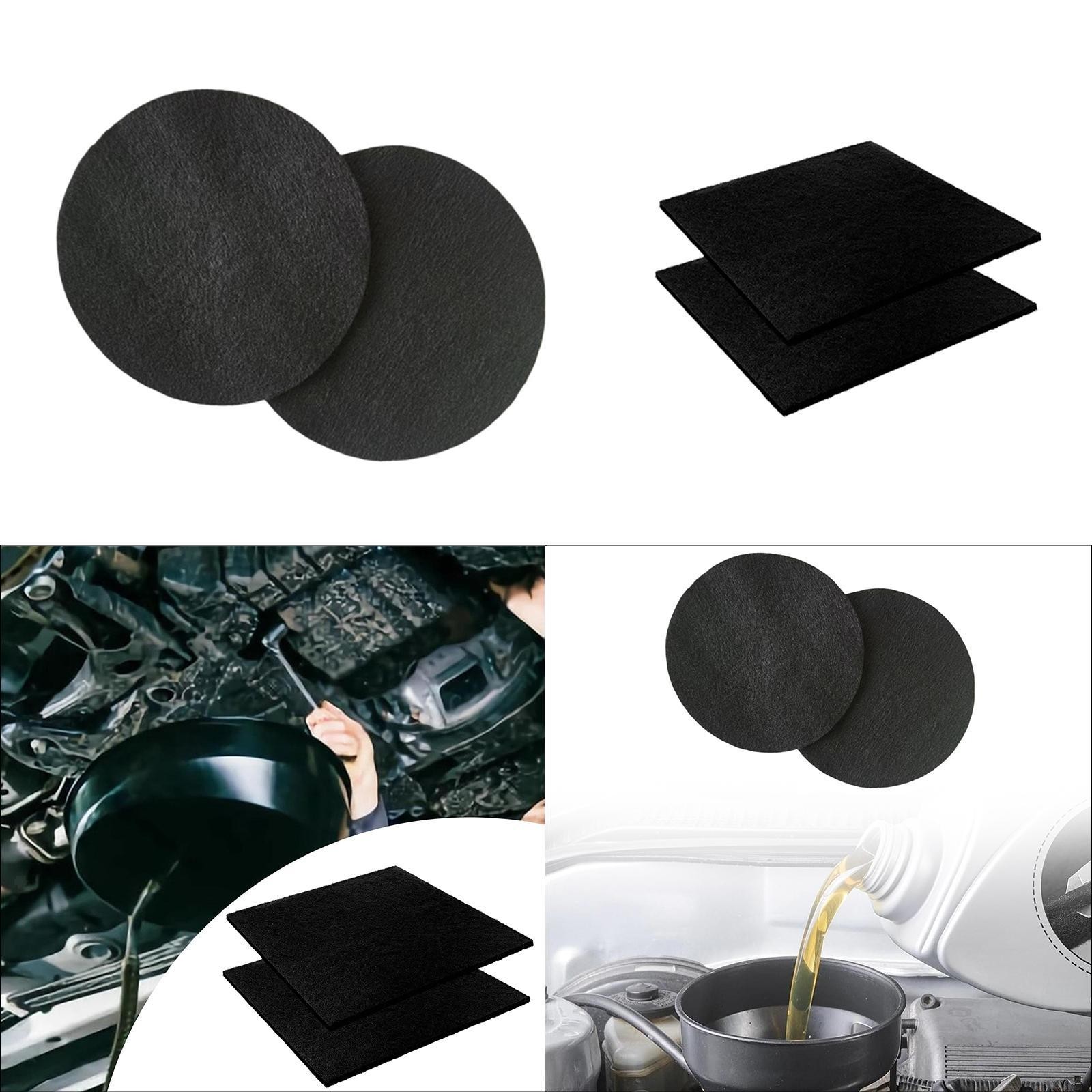 2x Oil Drain Splash Pads Professional Multipurpose Replace Premium Practical