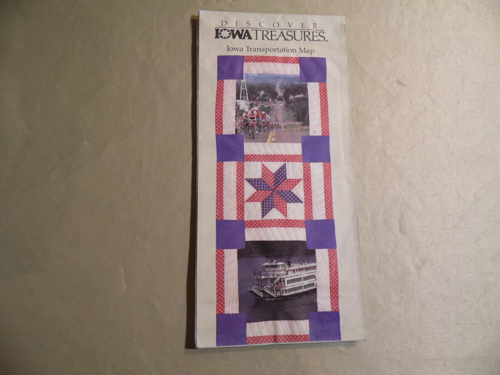 Iowa Transportation Map / Free Domestic Shipping