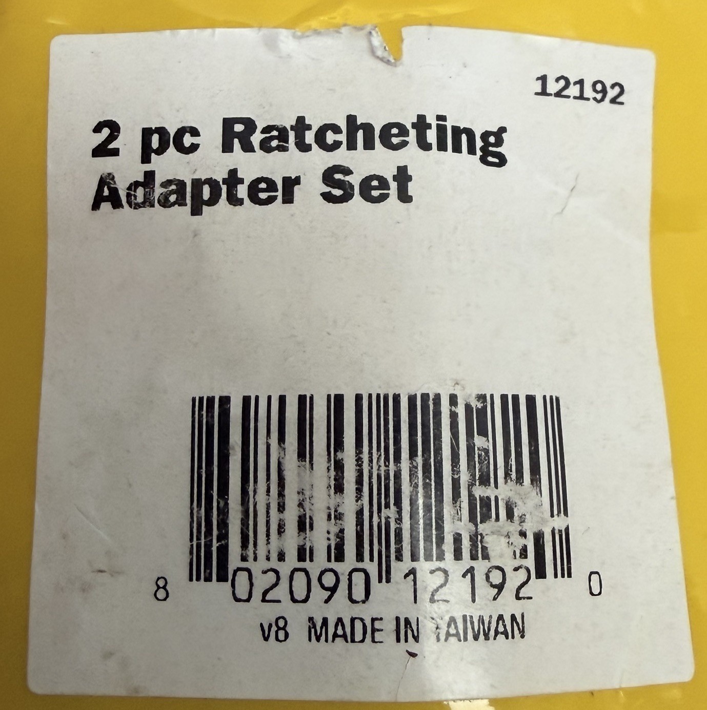 Titan 12192 - 2-Piece Torque Ratchet Adapter, Includes 3/8" and 1/2" set