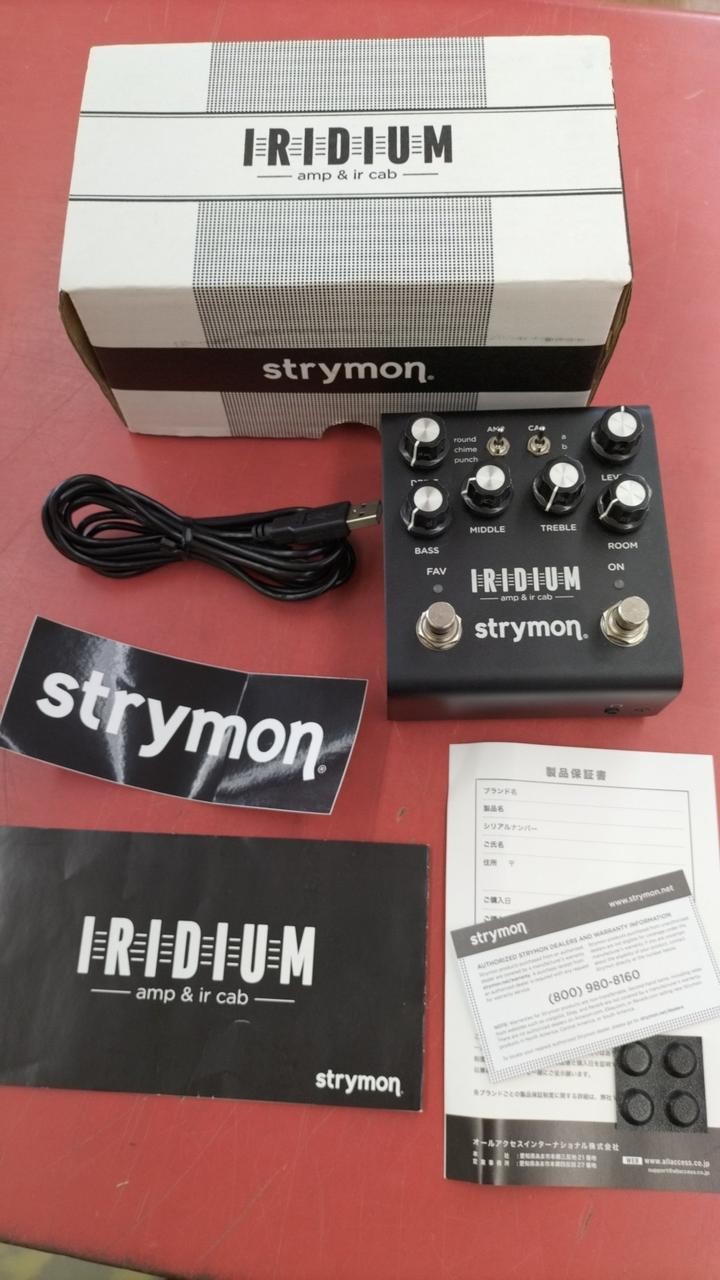 STRYMON IRIDIUM AMP&IR CAB Cabinet Simulator