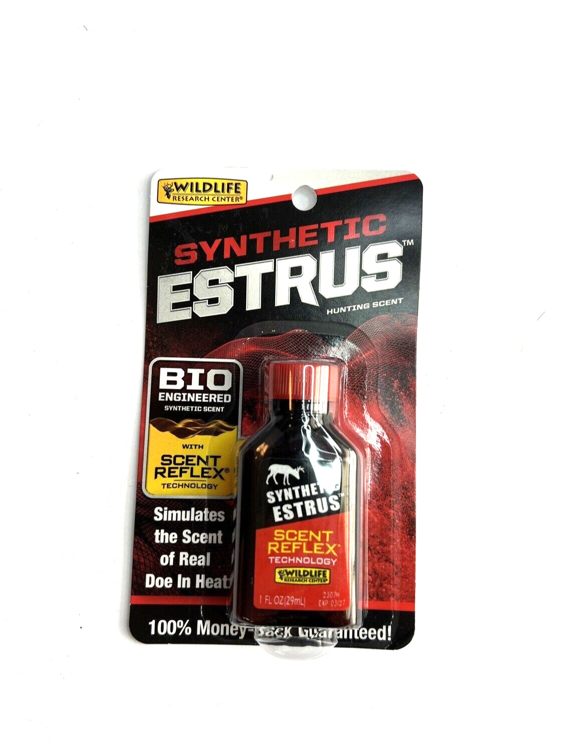 NEW Wildlife Research Center Synthetic Estrus Hunting Scent 1 Oz. Fast Shipping