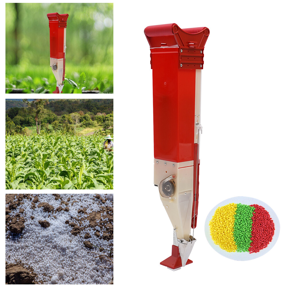 Vegetable Garden Planter Tool Handheld Manual Corn Peanut Seeder Seed Fertilizer
